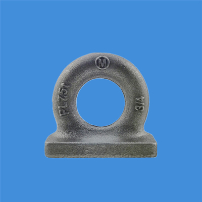 rechteckige niedrige Hochleistungsaugen-Platte 2T Marine Rigging Hardware Self Colored