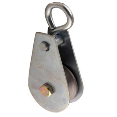 Galvanisierter Mini Pulley Block Mini Snatch-Block 50kg zu 300kg