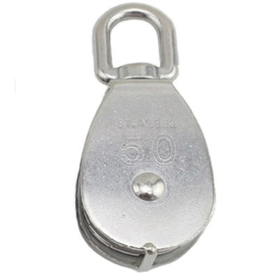 Poliert 304 rostfreiem Flaschenzug-Block-Edelstahl-Klappblock 1500kg
