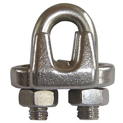 Tropfen schmiedete Drahtseilklemmen 1/8 bis Zoll geschmiedeter Flansch des Draht-3-1/2