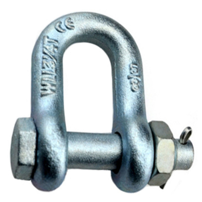 Elektrische galvanisierte Schrauben-Pin Anchor Shackle Drop Forged-Bolzenkettenfessel 85T