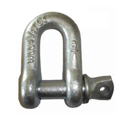 Galvanisierte Tropfen geschmiedete Anker Crosby-Legierungs-Schraube Pin Shackles 1/4&quot; - 2&quot;