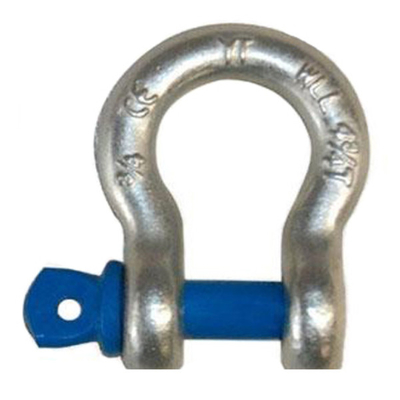 3/16 Zoll galvanisierter Tropfen geschmiedeter Schrauben-Pin Type Shackle Screw Pin-Anker