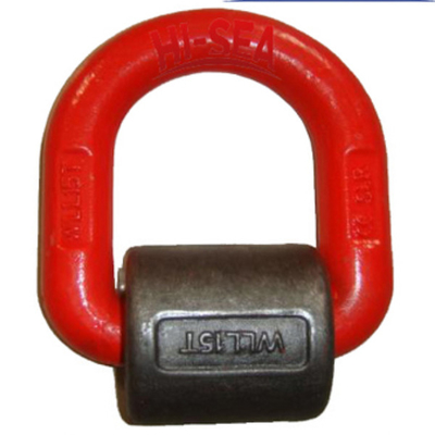 G80 schmiedete D-Clips D Ring Weldable mit Frühlings-legiertem Stahl 1.12T - 15T