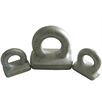 rechteckige niedrige Hochleistungsaugen-Platte 2T Marine Rigging Hardware Self Colored