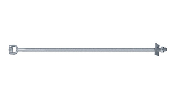 Starkstromleitungs-Installationen HDG Guy Anchor Rod 6in bis 10in